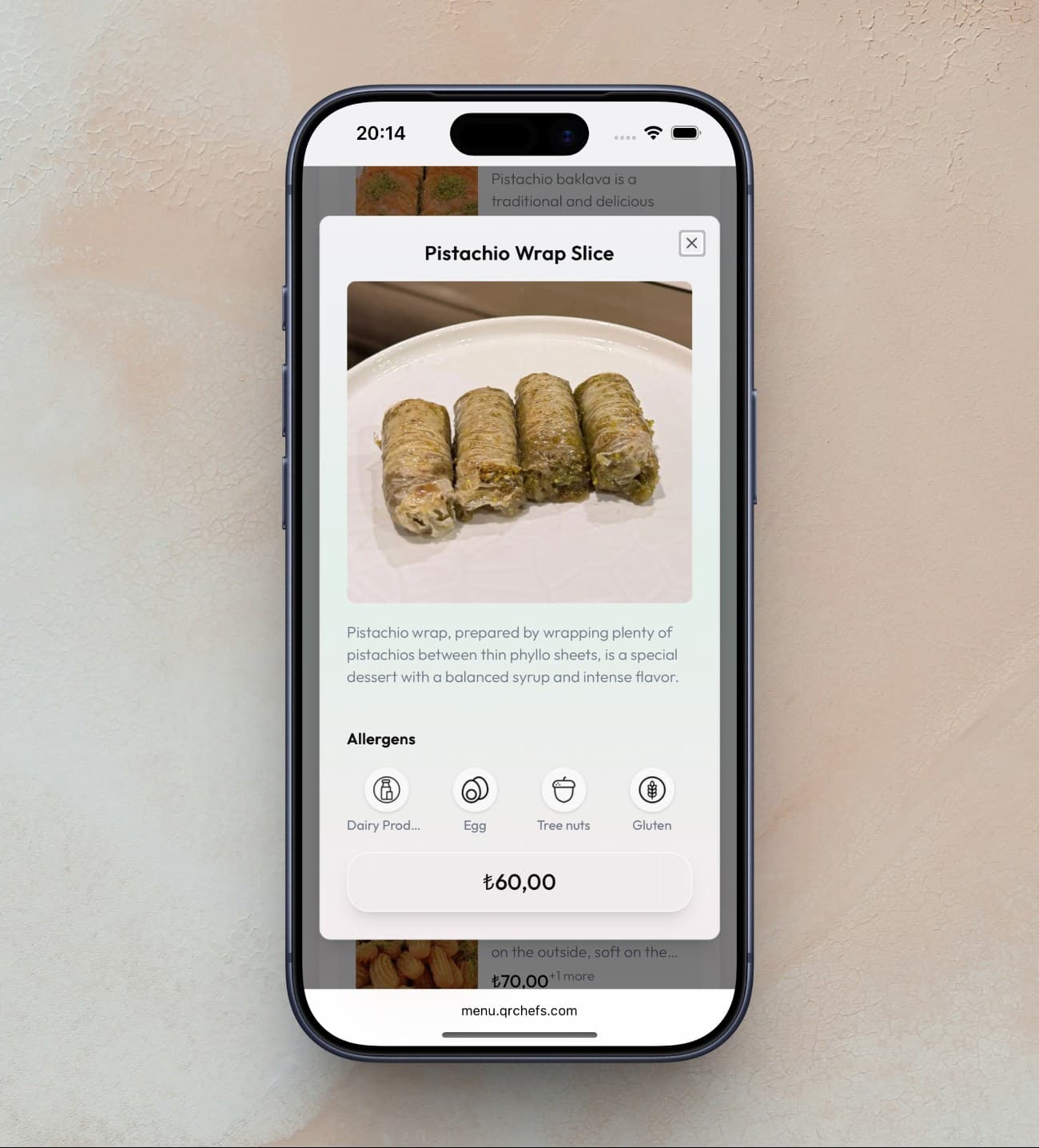 Çok Dilli Menü Deneyimi